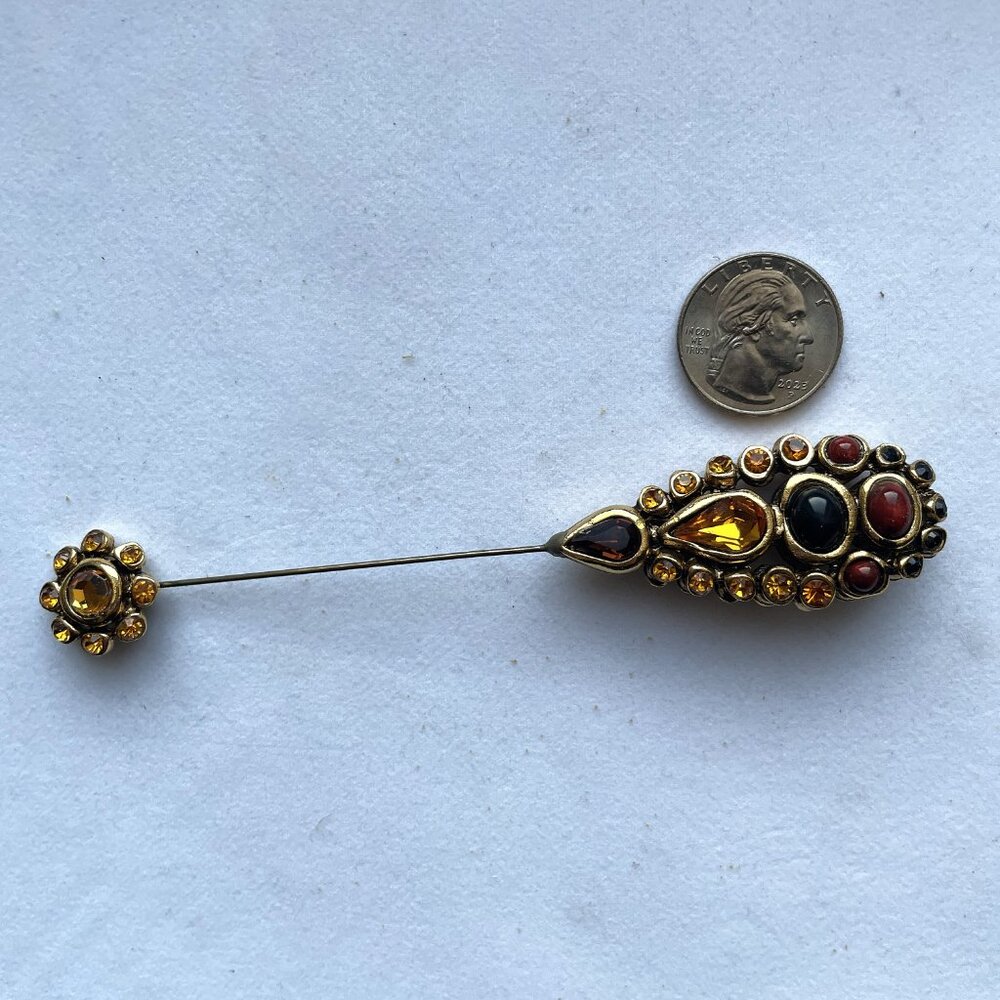 Vintge Jay Strongwater Stick Pin-unsigned - Picture 3 of 7